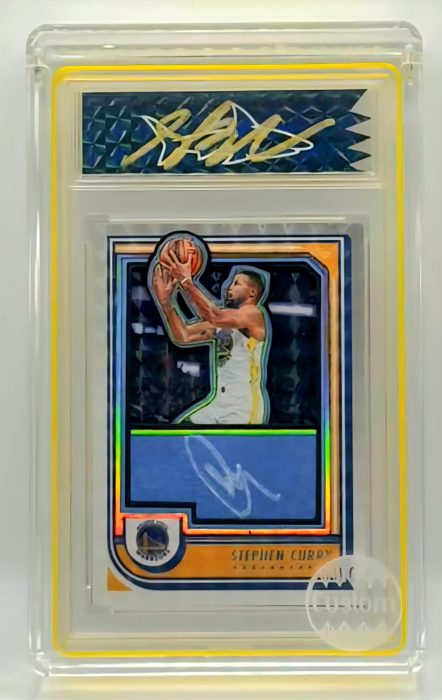 Sharkbait and Canvas - Curry Autograph Piece